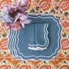 Agatha Blue Placemats (Set Of 4)|Mrs. Alice New