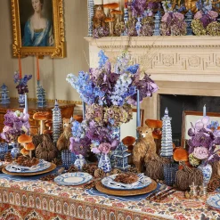 Agatha Blue Placemats (Set Of 4)|Mrs. Alice New