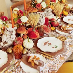 Alathea Caramel Linen Placemats (Set Of 4)|Mrs. Alice Online