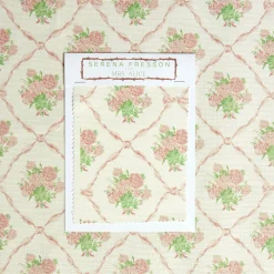 Alice's Bouquet Fabric (Pink)|Mrs. Alice Sale