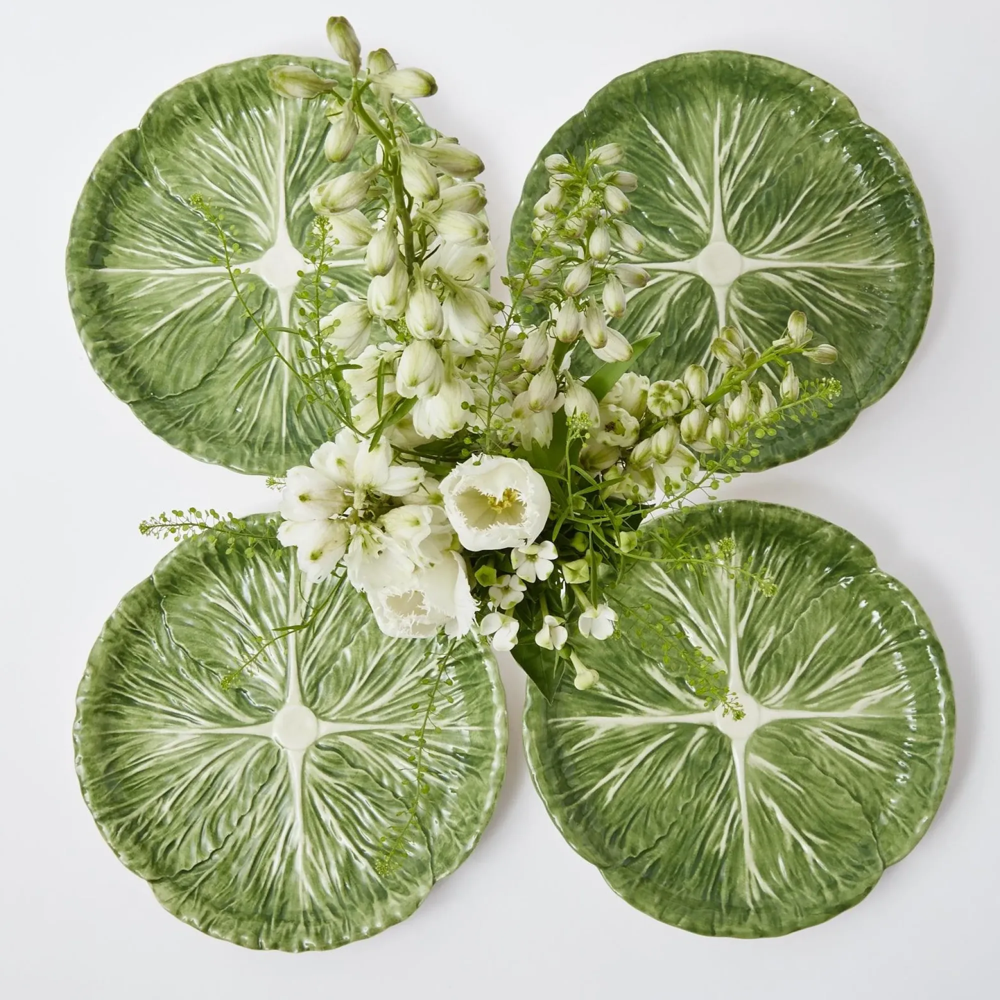 Alpine Lettuce Starter Plate (Set Of 4)|Mrs. Alice Outlet