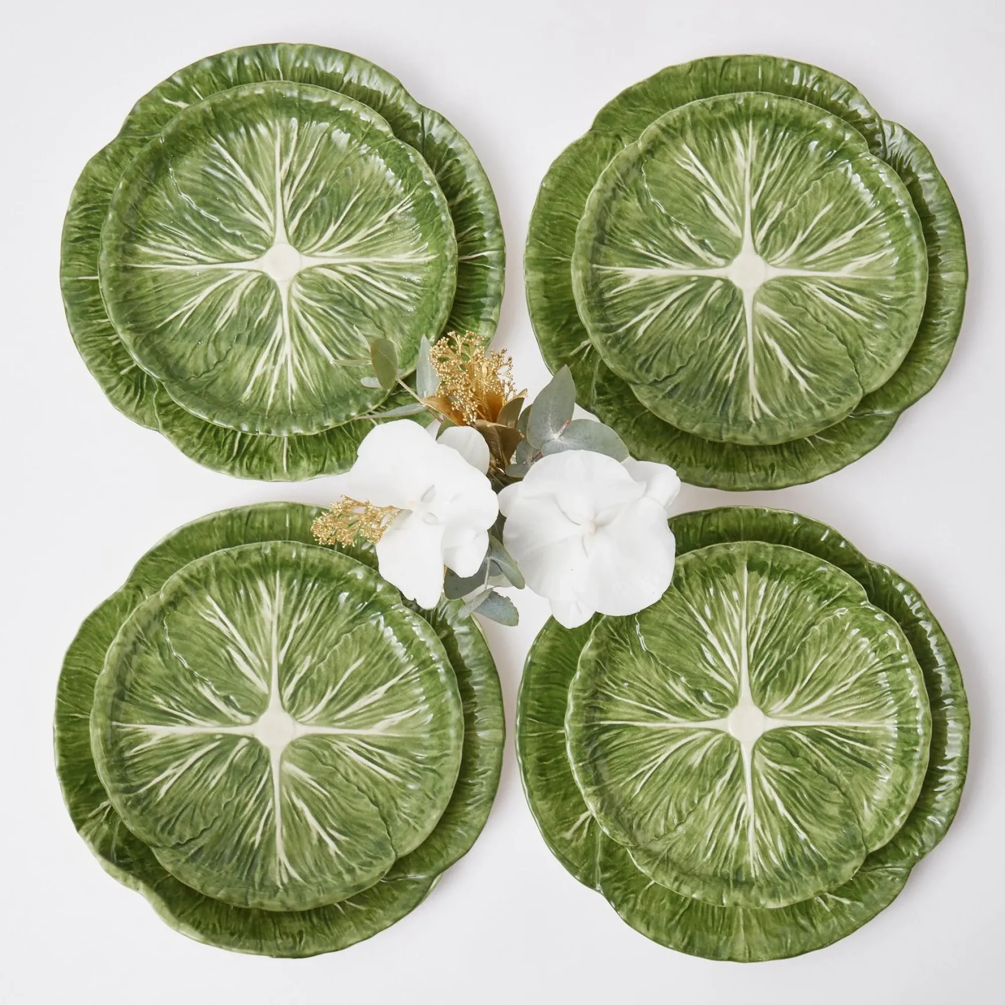 Alpine Lettuce Starter Plate (Set Of 4)|Mrs. Alice Outlet