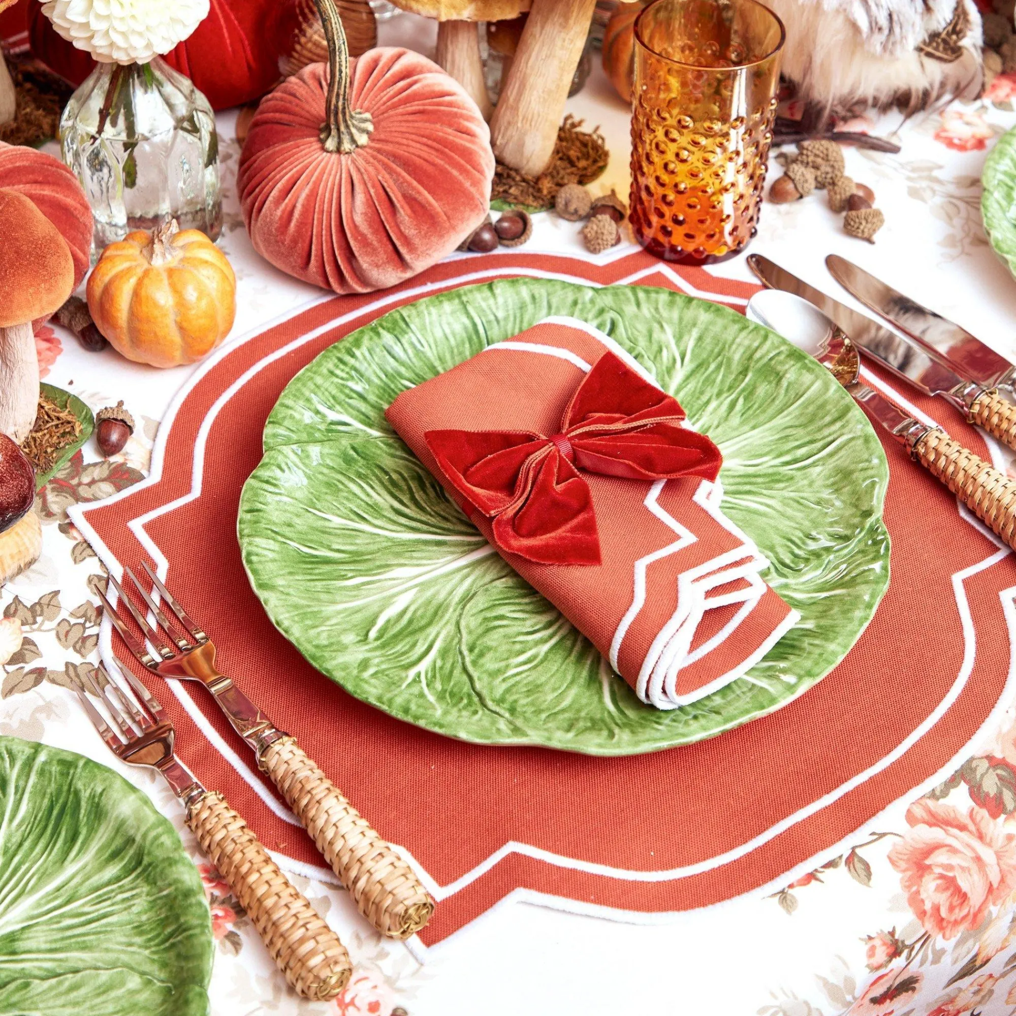 Amber Hobnail Jug And Glasses (Set Of 6)|Mrs. Alice Discount