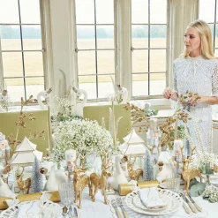 Applique White Tablecloth|Mrs. Alice Sale