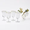 Athena Red Wine Glasses (Set Of 4)|Mrs. Alice New