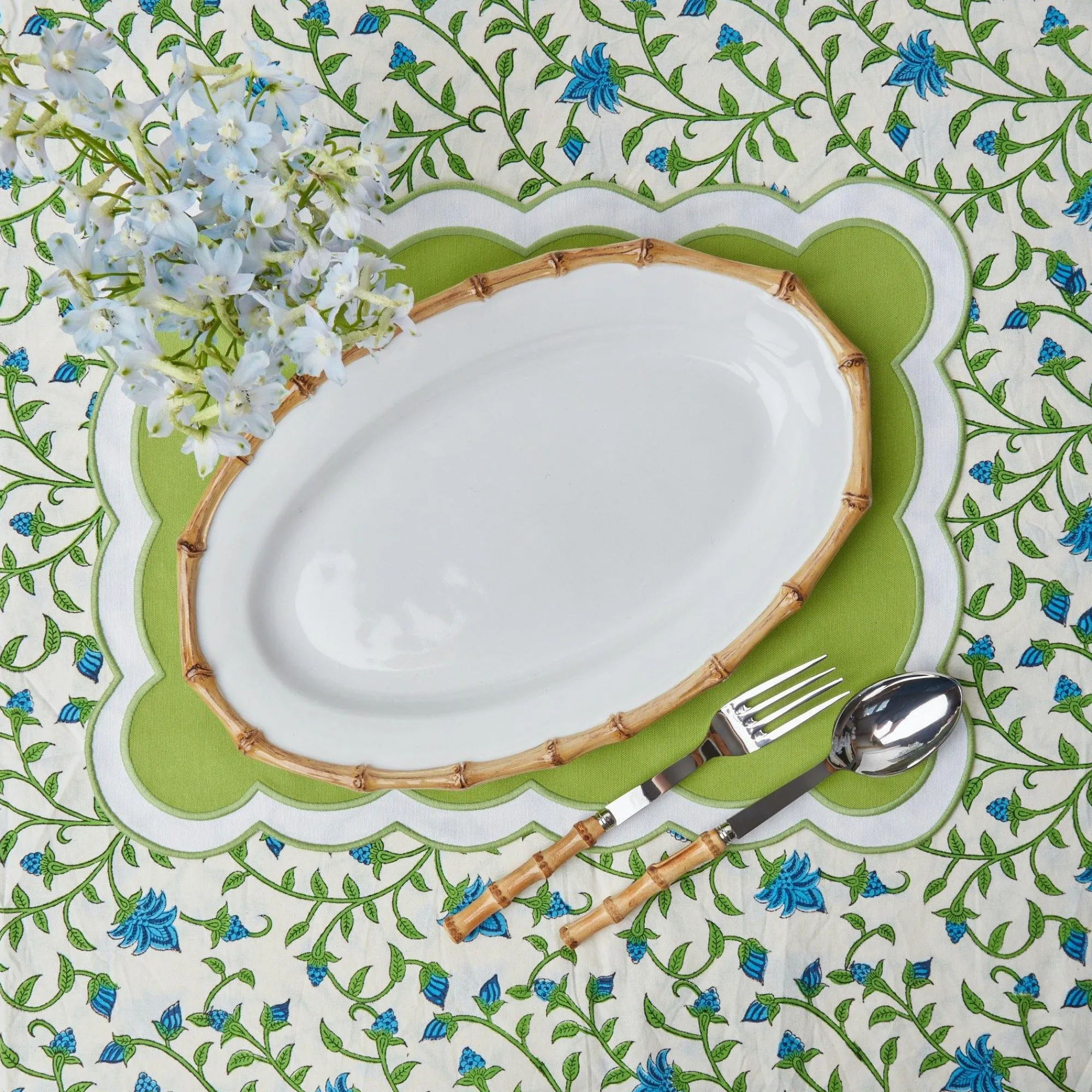 Bamboo Serving Set|Mrs. Alice New