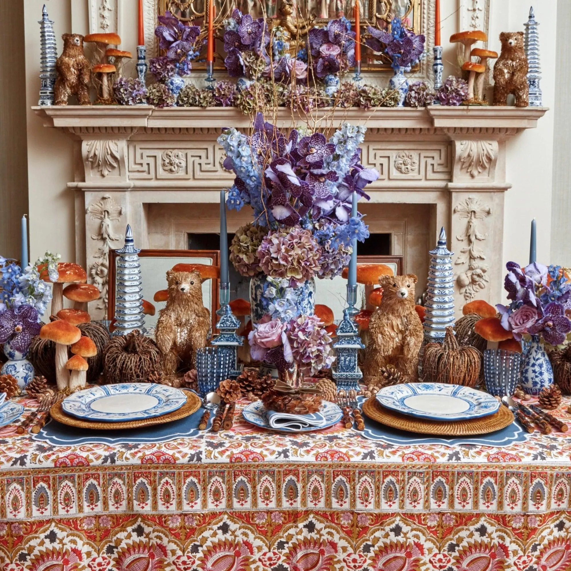 Baroque Harvest Tablecloth|Mrs. Alice Discount