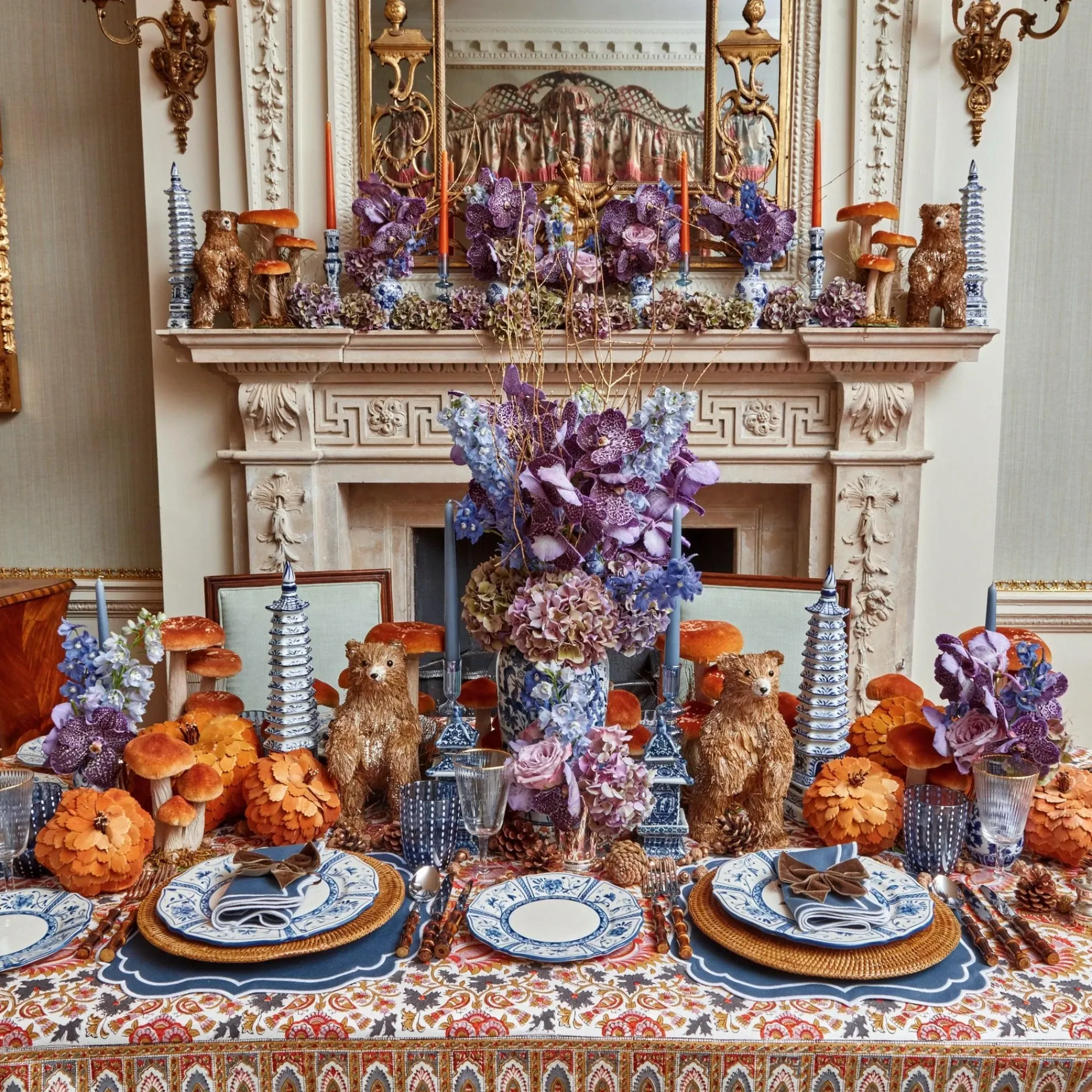 Baroque Harvest Tablecloth|Mrs. Alice Discount