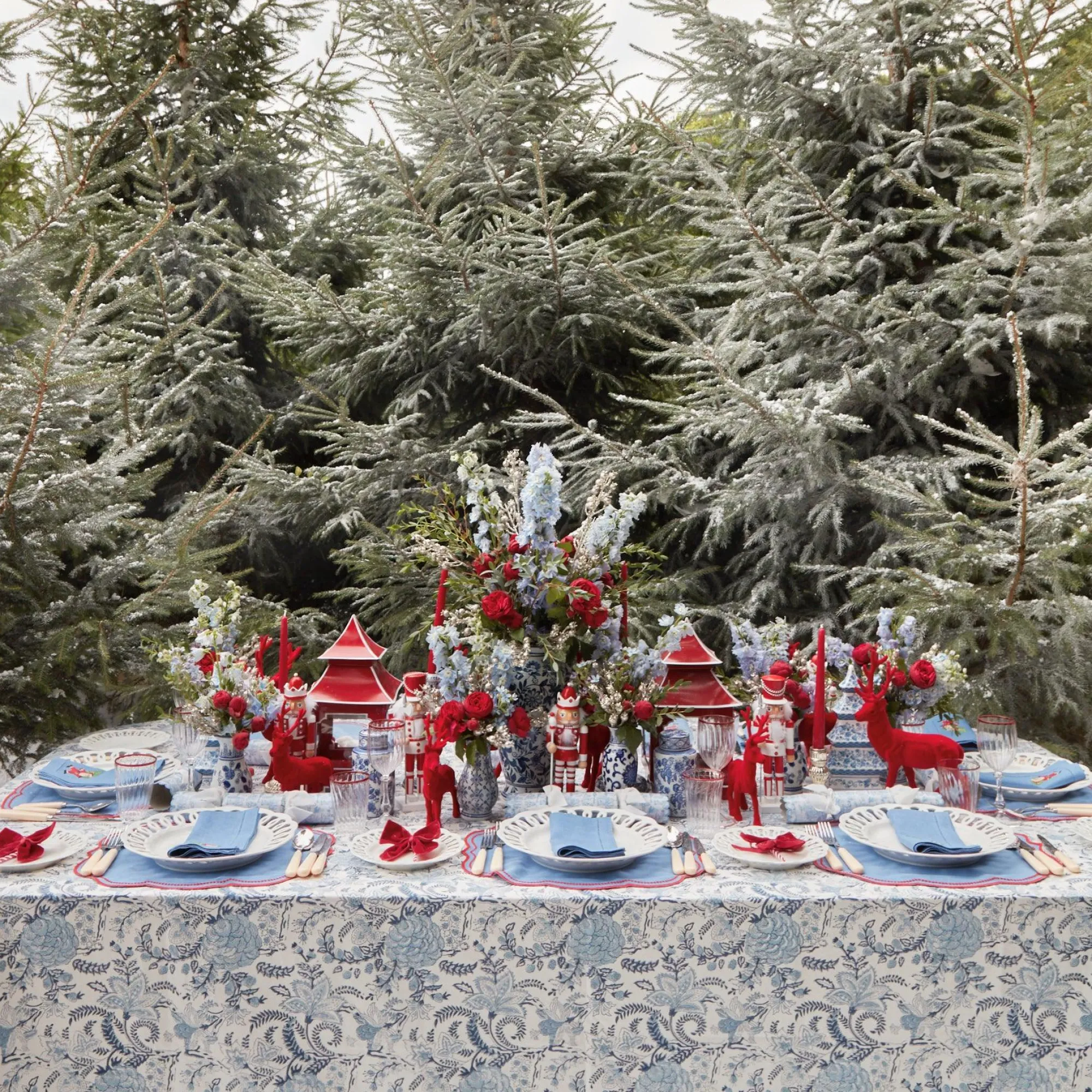 Berry Red Candles (Set Of 8)|Mrs. Alice Hot