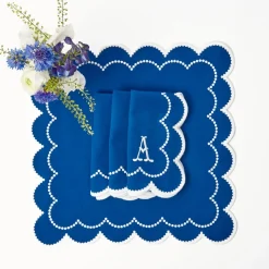 Blue Bamboo & Gabrielle Linen Set|Mrs. Alice Outlet
