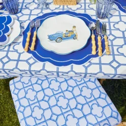 Blue Bamboo Seat Pad Cushion|Mrs. Alice Discount