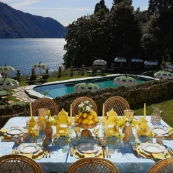 Blue Coral Dinner & Starter Plates (Set Of 8)|Mrs. Alice Clearance