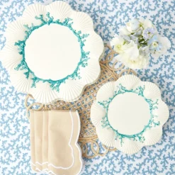 Blue Coral Starter Plate|Mrs. Alice Online