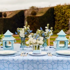 Blue Fluted Vases (Pair)|Mrs. Alice Best