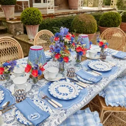 Blue Fluted Vases (Pair)|Mrs. Alice Best