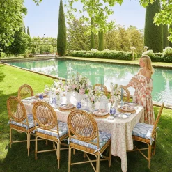 Blue Glass Lantern Tea Light Holder Set|Mrs. Alice Clearance