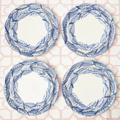 Blue Lily Of The Valley Dinner Plate|Mrs. Alice Sale