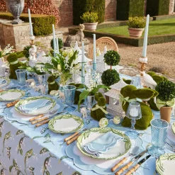 Blue Lily Of The Valley Tablecloth|Mrs. Alice Discount