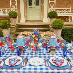 Blue Lotus Lampshade|Mrs. Alice Hot