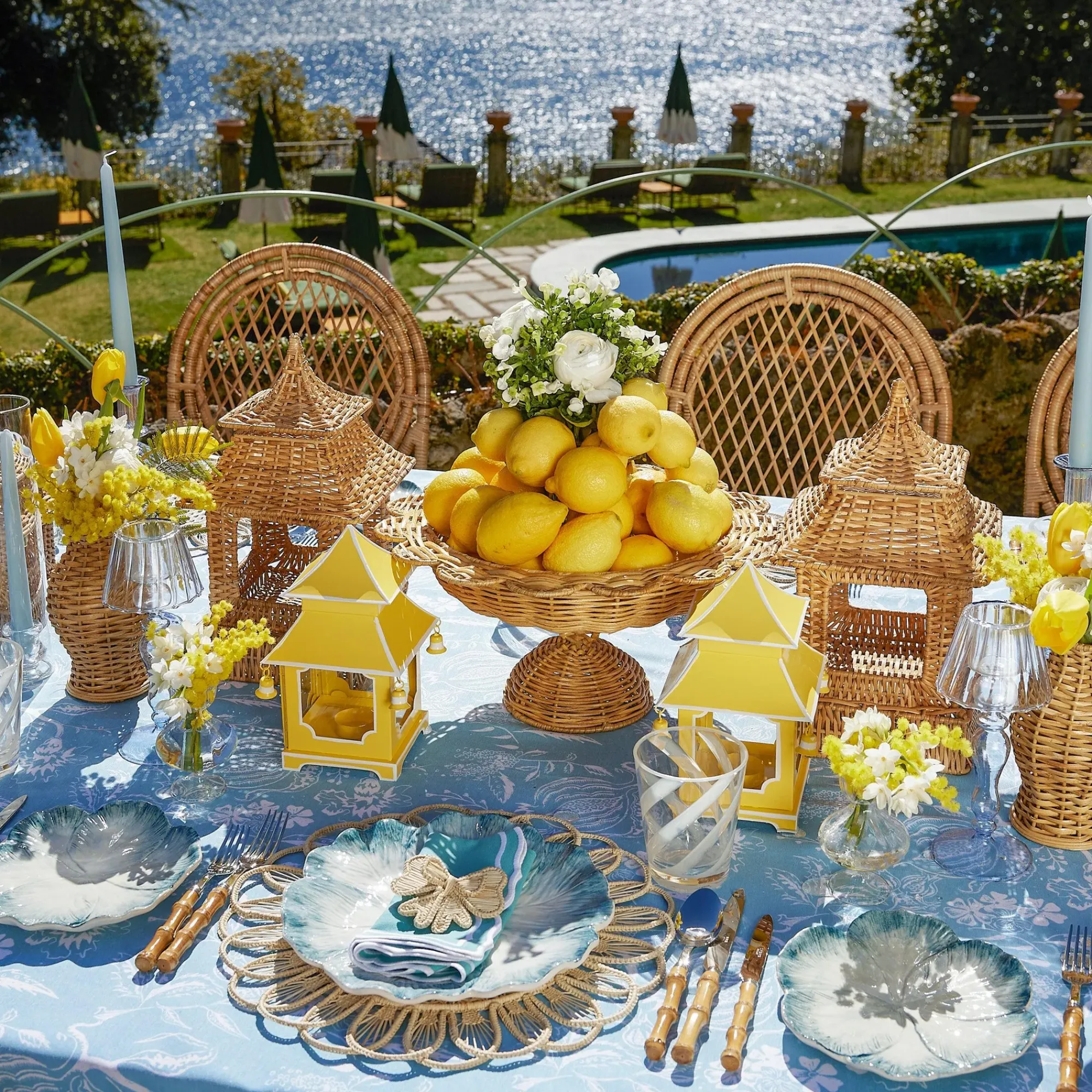 Blue Matilde Starter Plate|Mrs. Alice Online