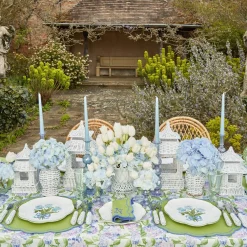 Blue Tulip Dinner Plate|Mrs. Alice Discount