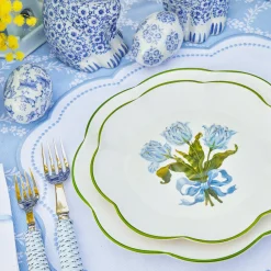 Blue Tulip Starter Plate|Mrs. Alice Discount