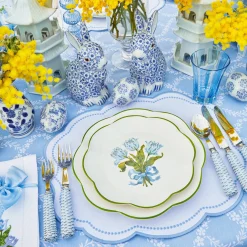 Blue Tulip Starter Plate|Mrs. Alice Discount