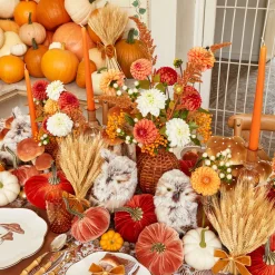 Burnt Orange Candles (Set Of 8)|Mrs. Alice New