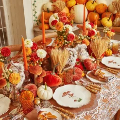 Burnt Orange Candles (Set Of 8)|Mrs. Alice New