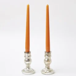 Burnt Orange Candles (Set Of 8)|Mrs. Alice New
