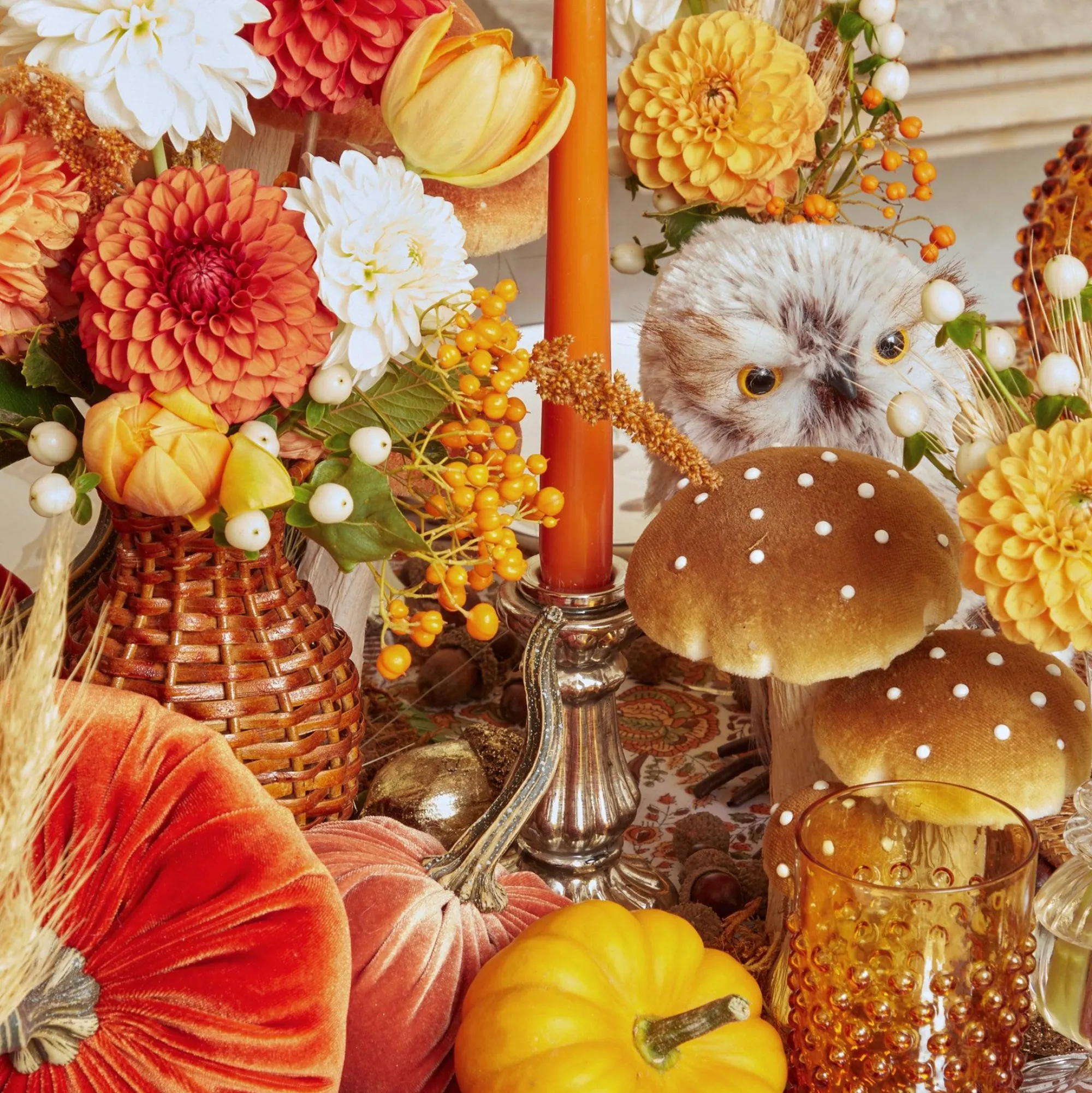 Burnt Rattan Vase (Set Of 3)|Mrs. Alice Hot