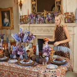 Cadiz Hand Painted Dinner Plates (Set Of 4)|Mrs. Alice Sale