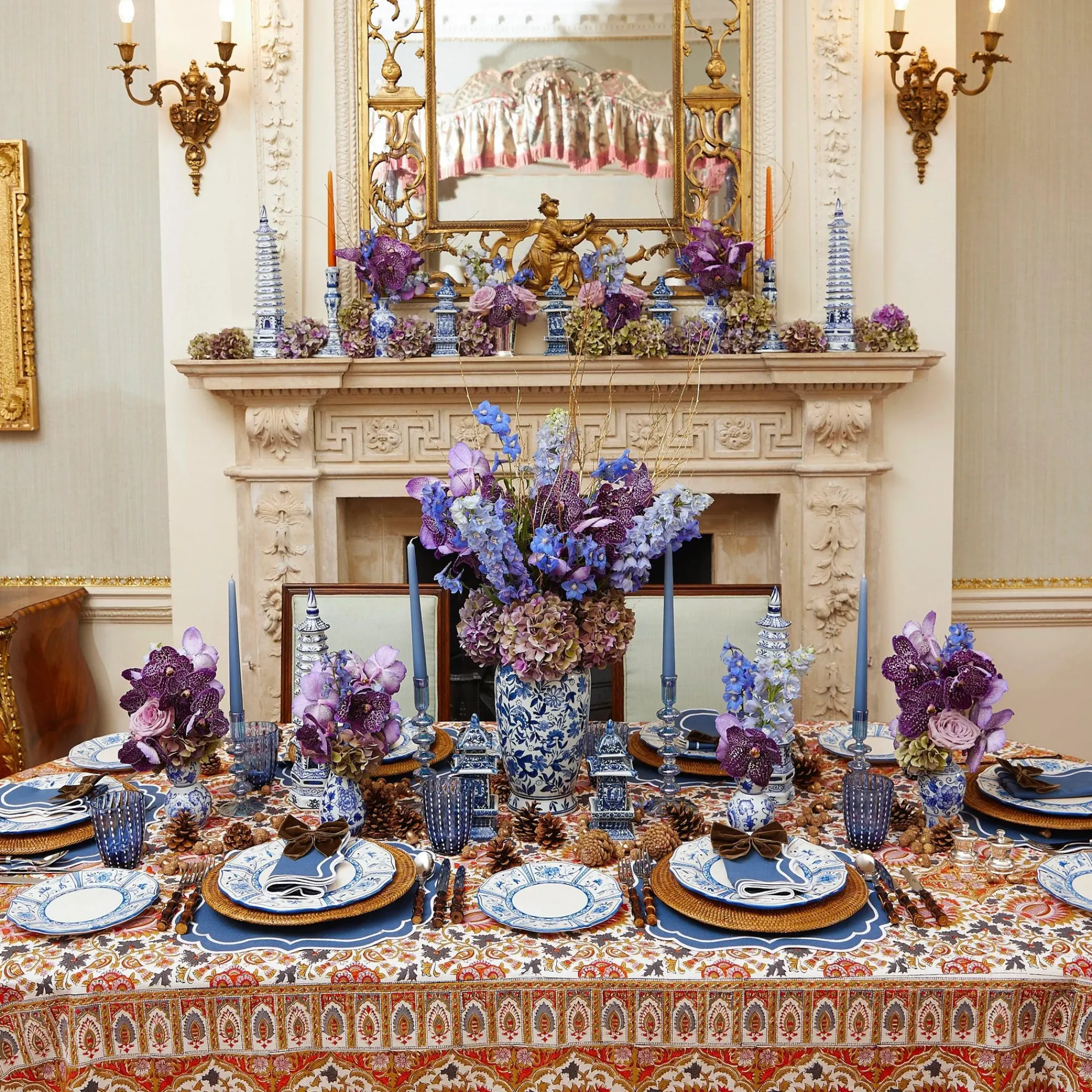 Cadiz Hand Painted Starter Plates (Set Of 4)|Mrs. Alice New