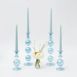 Camille Azure Candle Set (Blue)|Mrs. Alice Outlet