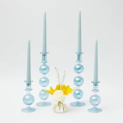 Camille Azure Candle Set (Blue)|Mrs. Alice Outlet