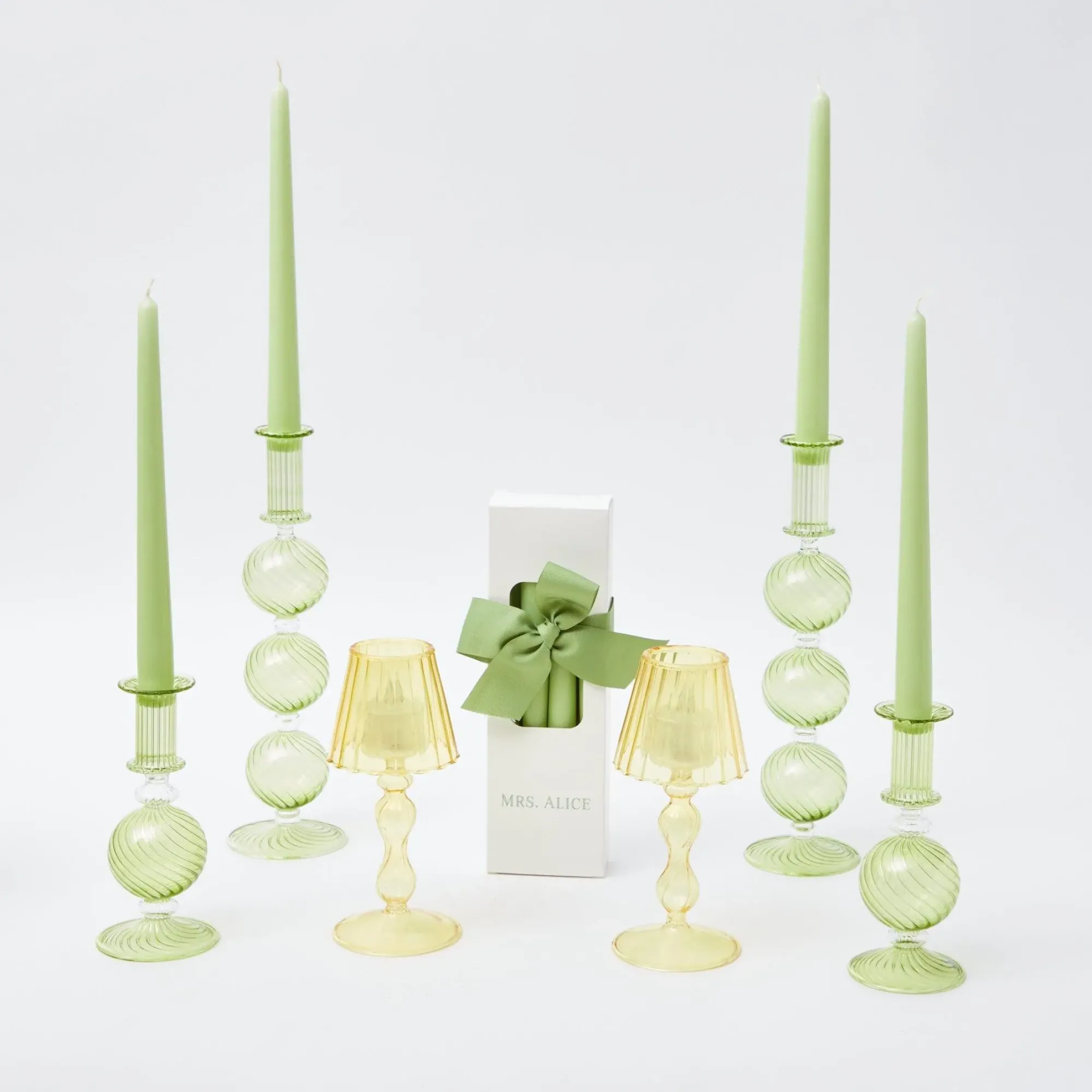 Camille Olive Candlescape|Mrs. Alice Online
