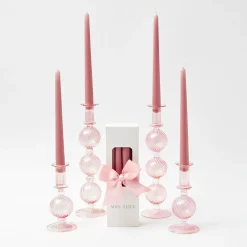 Camille Peony Candle Set|Mrs. Alice