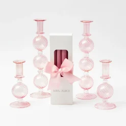 Camille Peony Candle Set|Mrs. Alice