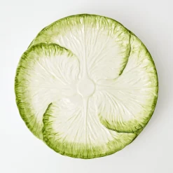 Capri Lettuce Dinner & Starter Plate (Set Of 8)|Mrs. Alice Outlet