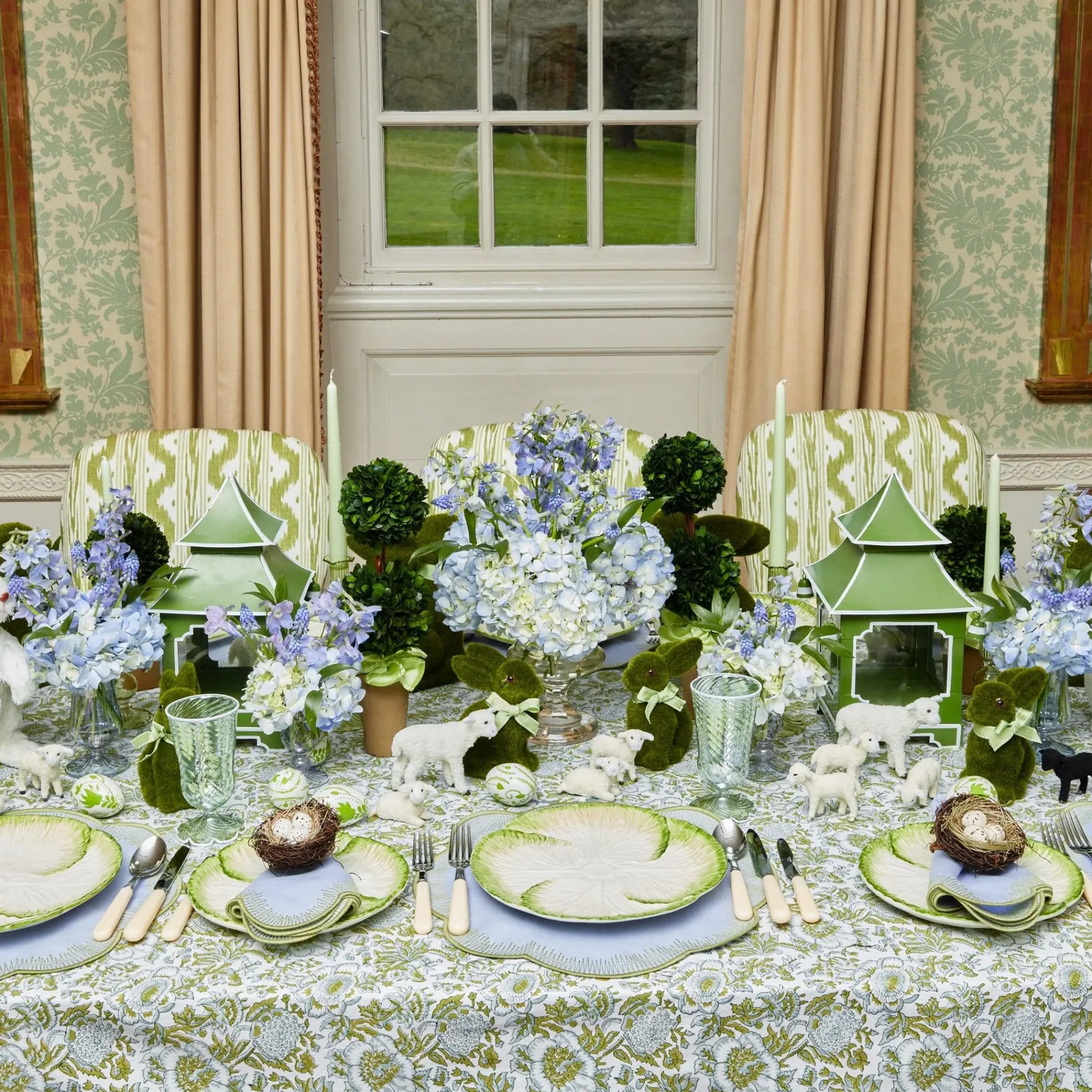 Capri Lettuce Dinner & Starter Plate (Set Of 8)|Mrs. Alice Discount