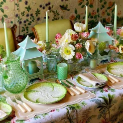 Capri Lettuce Dinner Plate|Mrs. Alice Hot