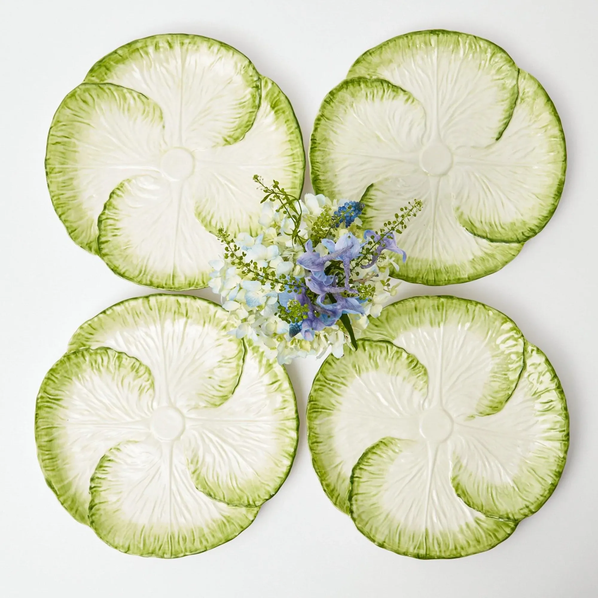 Capri Lettuce Dinner Plate (Set Of 4)|Mrs. Alice Hot
