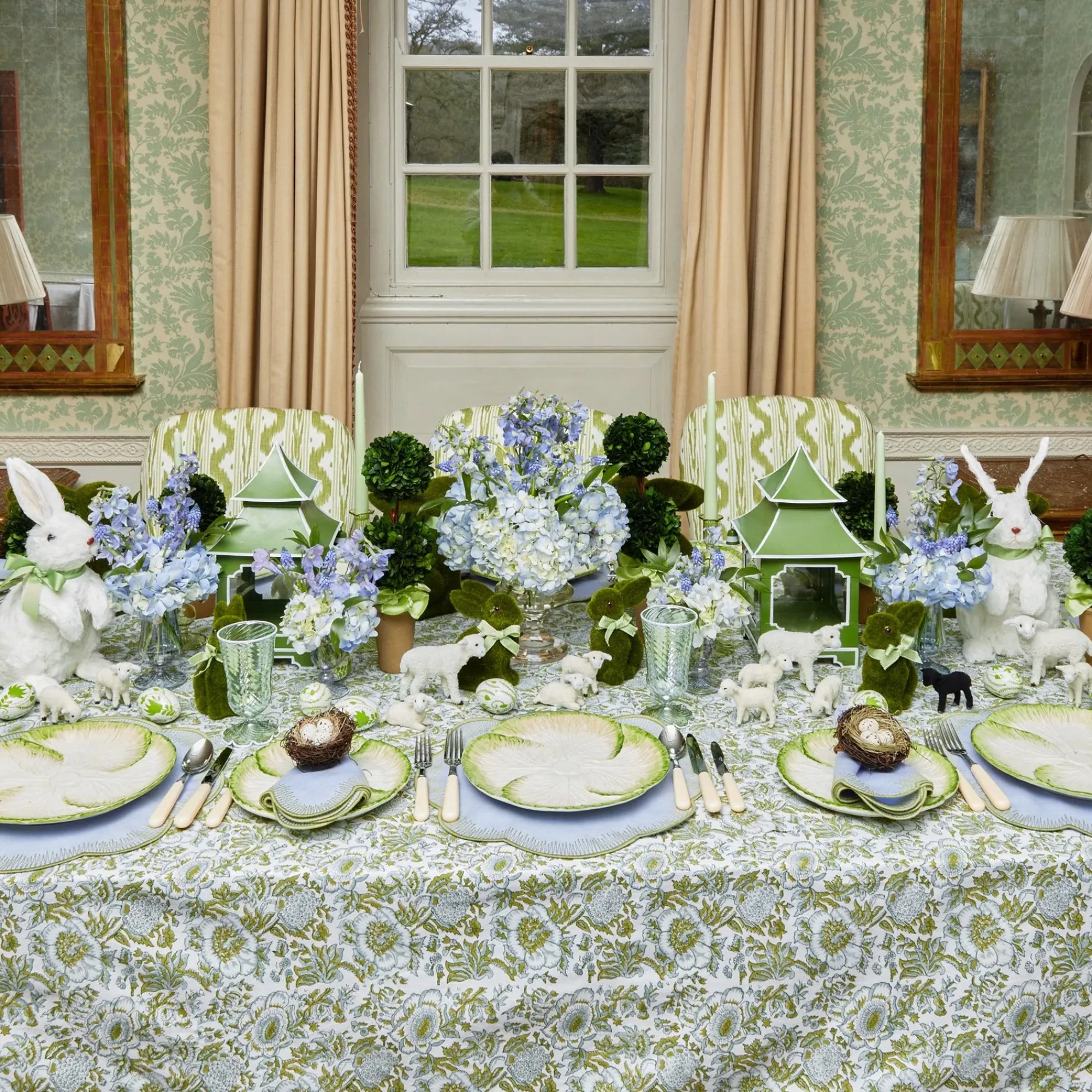 Capri Lettuce Dinner Plate (Set Of 4)|Mrs. Alice Hot