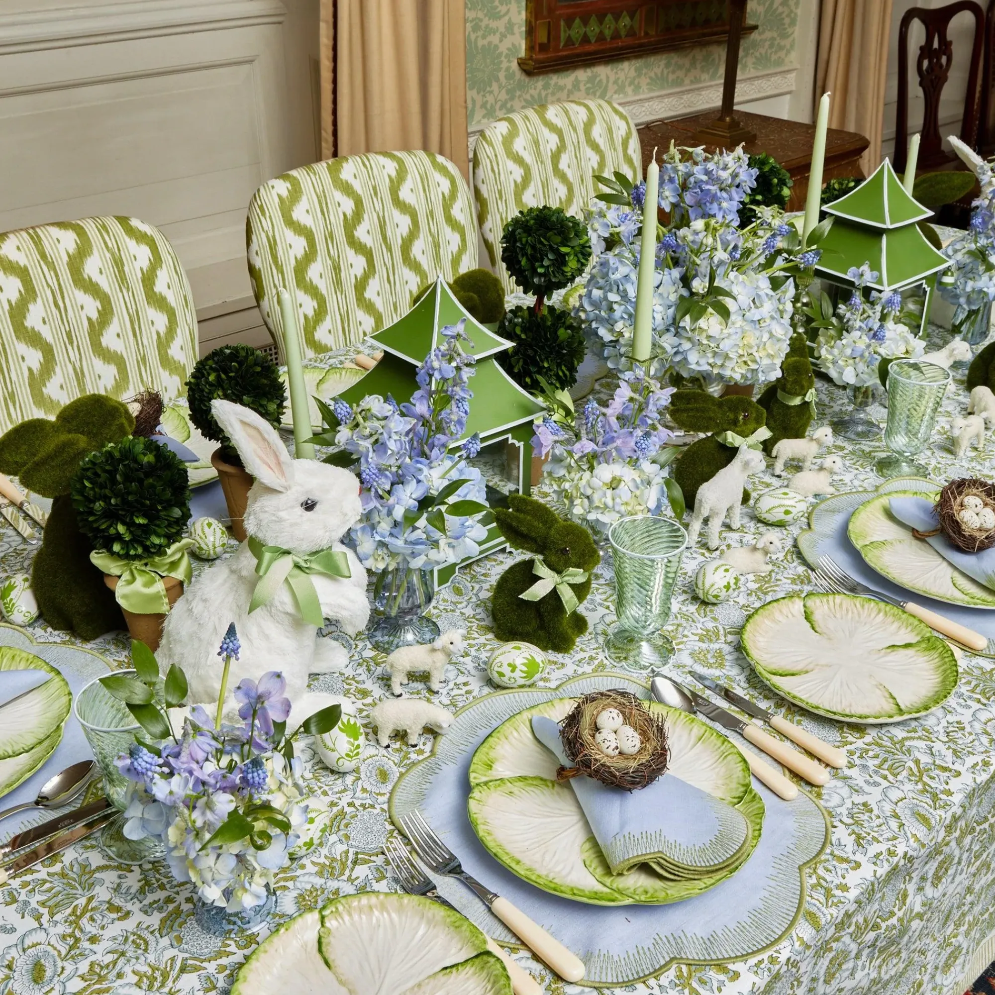 Capri Lettuce Starter Plate (Set Of 4)|Mrs. Alice Best