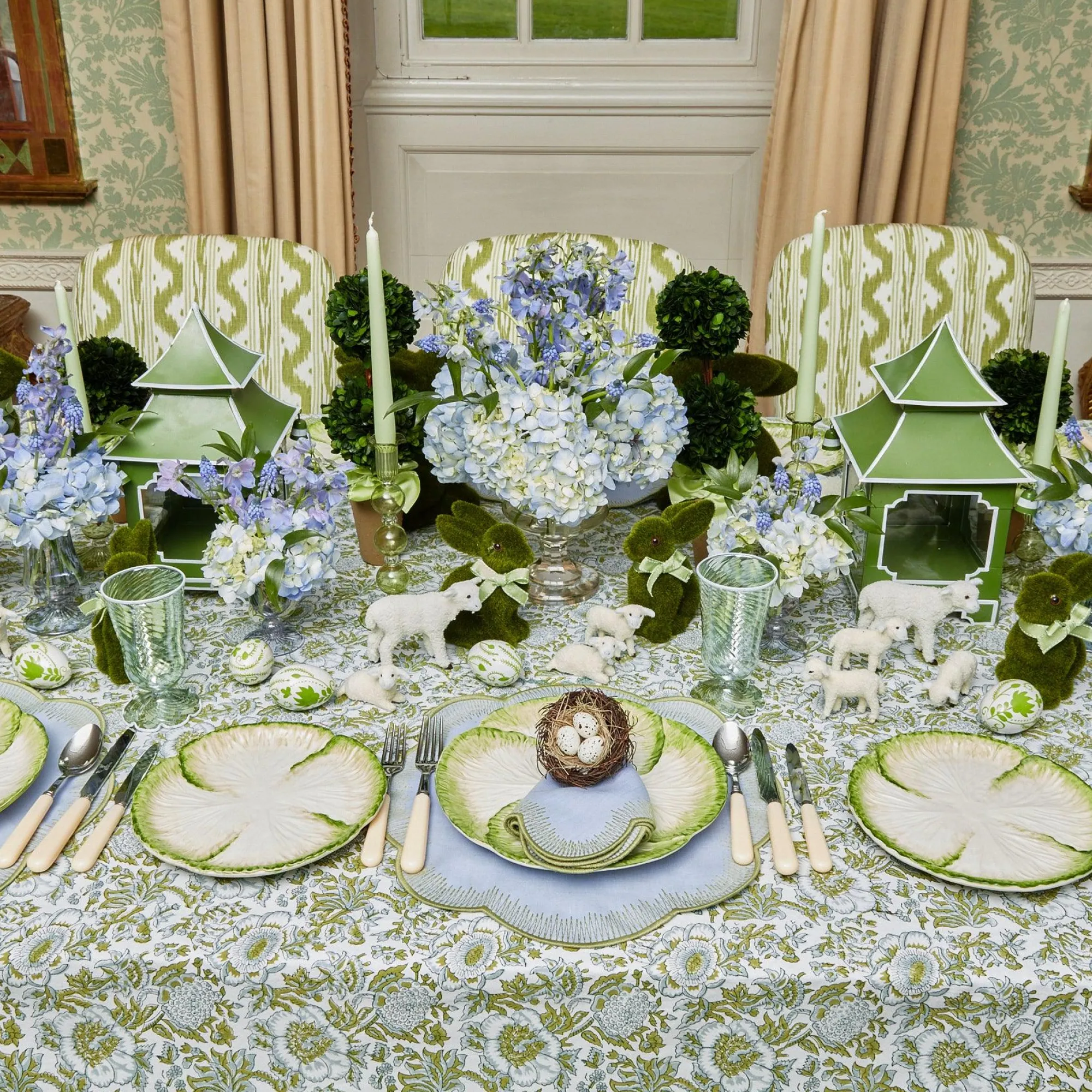 Capri Lettuce Starter Plate (Set Of 4)|Mrs. Alice Best