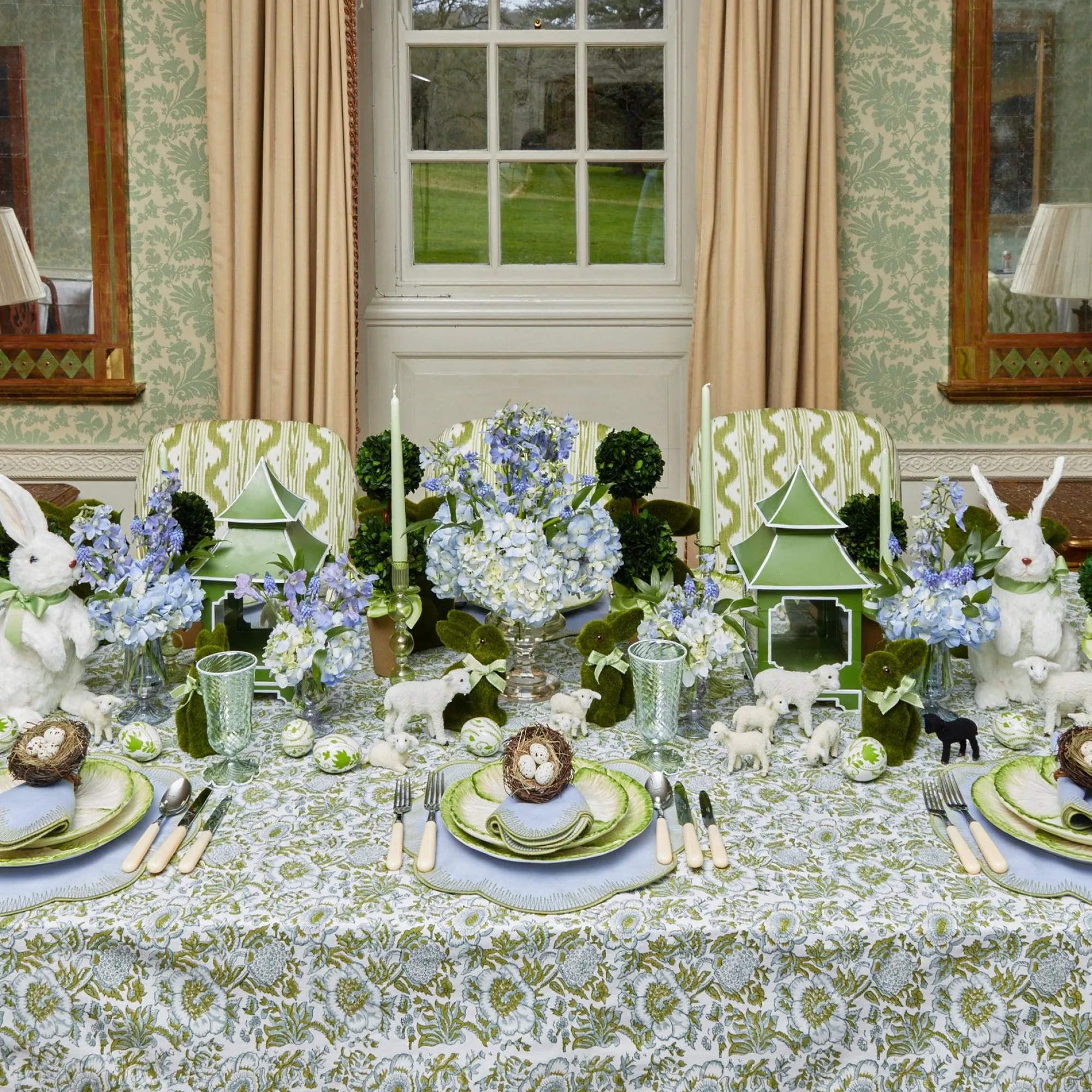 Capri Lettuce Starter Plate (Set Of 4)|Mrs. Alice Best