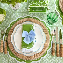 Cecily Green Napkins (Set Of 4)|Mrs. Alice Outlet