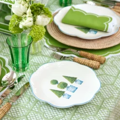 Cecily Green Napkins (Set Of 4)|Mrs. Alice Outlet