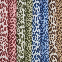 Chestnut Brown Leopard Fabric|Mrs. Alice Best