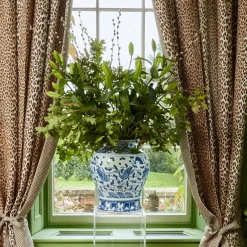 Chestnut Brown Leopard Fabric|Mrs. Alice Best